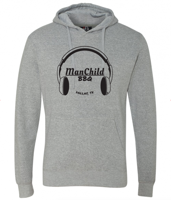 ManChild Pullover Hoodie  (Gildan) Front logo