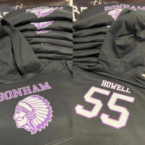 BONHAM Pullover Hoodie( ADULT)  2 logo Front/Back