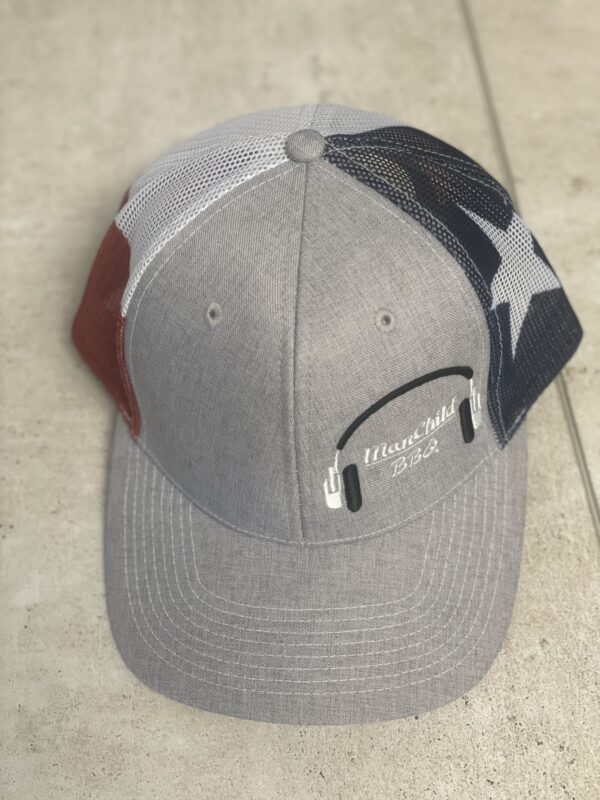 ManChild Texas Hat Snapback with Tx flag print