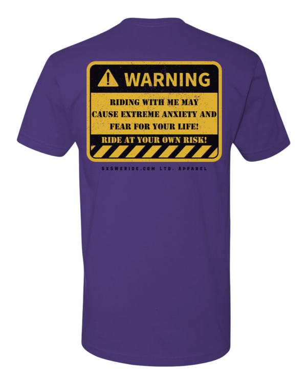 WARNING RIDING WITH ME - Image 7
