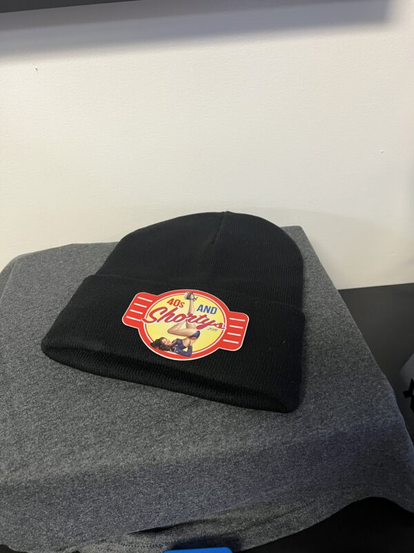 40's Black Beanie
