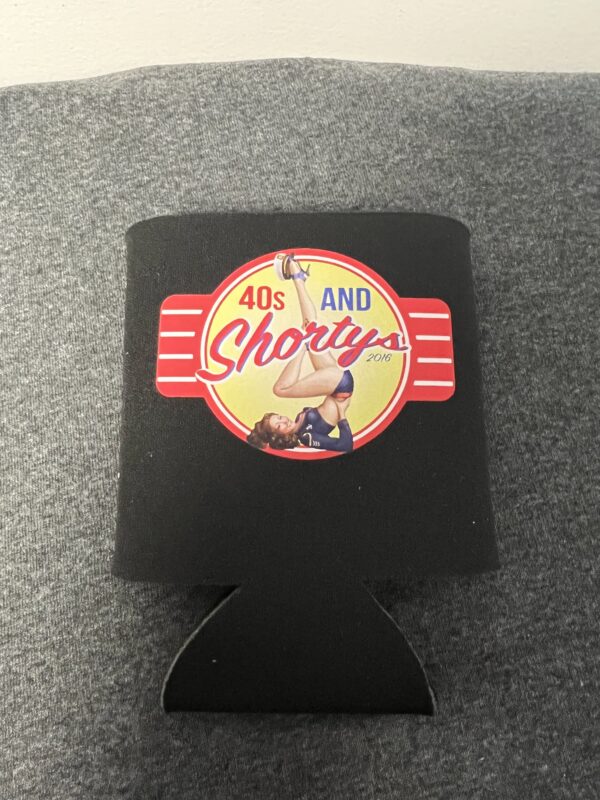 40's Black Koozie