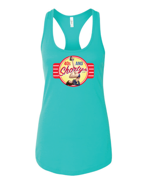 40's and Shorty's Blue Tank Top