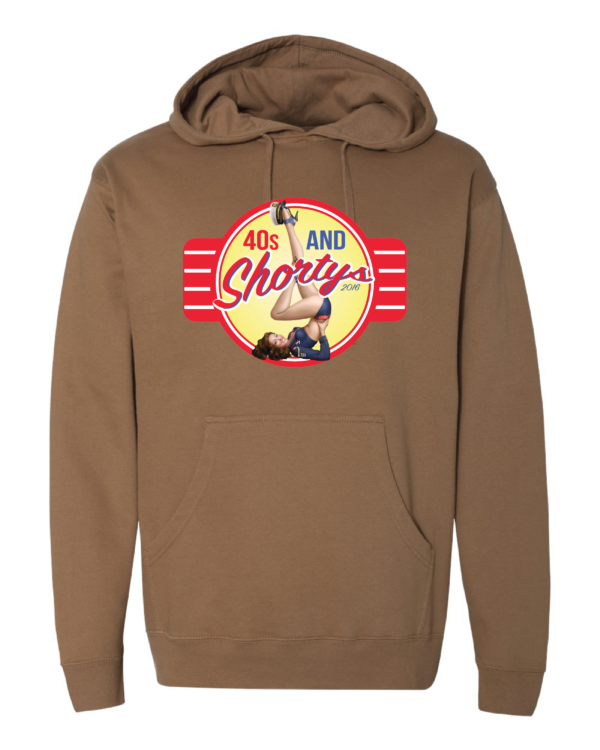 40's and Shorty's Brown Hoodie