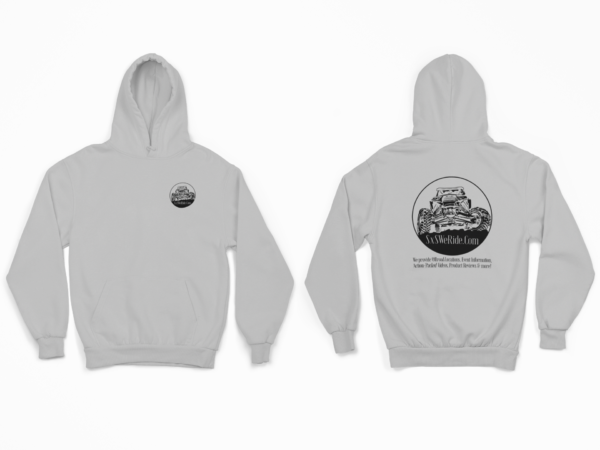 SXS WE RIDE GILDAN HOODIE GRAY