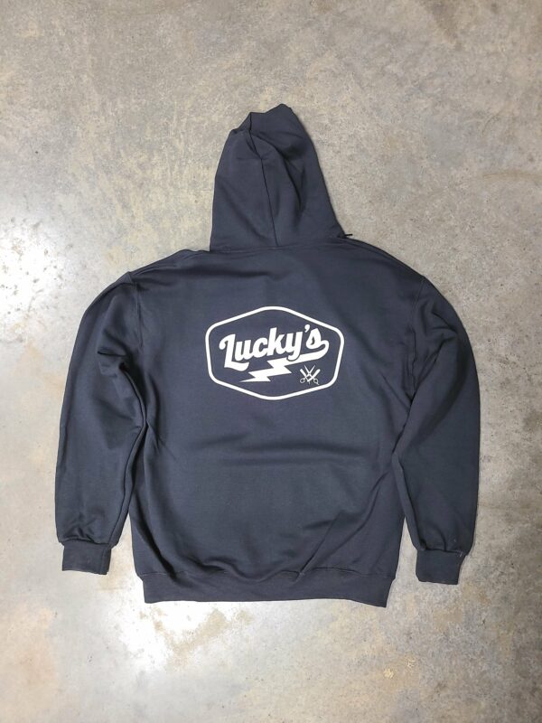 Luckys Barbershop Hoodie V4 - Image 2