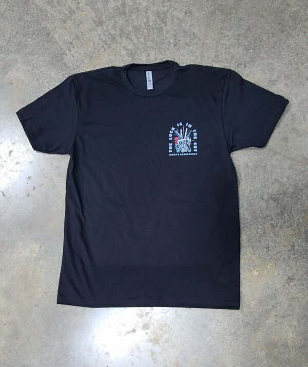 Luckys Barbershop T Shirt V8