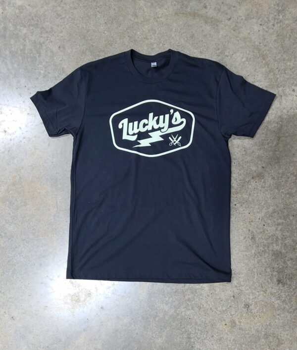 Luckys Barbershop T Shirt V4