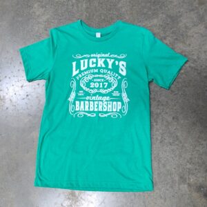 Luckys Barbershop T Shirt V3