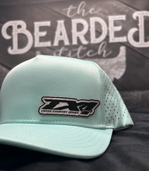 TX4 TEAL  WITH CARBON FIBER PATCH WATER PROOF HAT