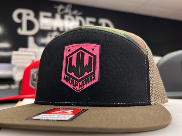 WRAP WORKS CAMO/BLACK  168 PINK PATCH