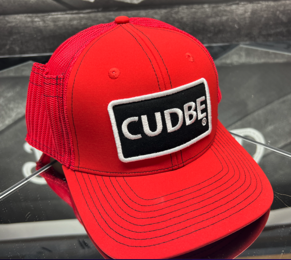 CUDBE RED VAPE HAT