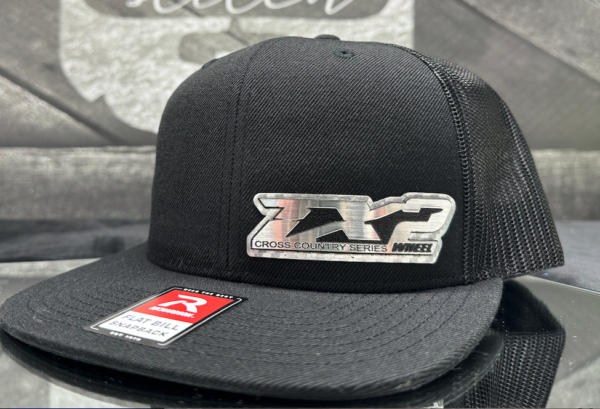 TX2 BLACK 511 FLAT BIL WITH BRUSHED ALUM PATCH